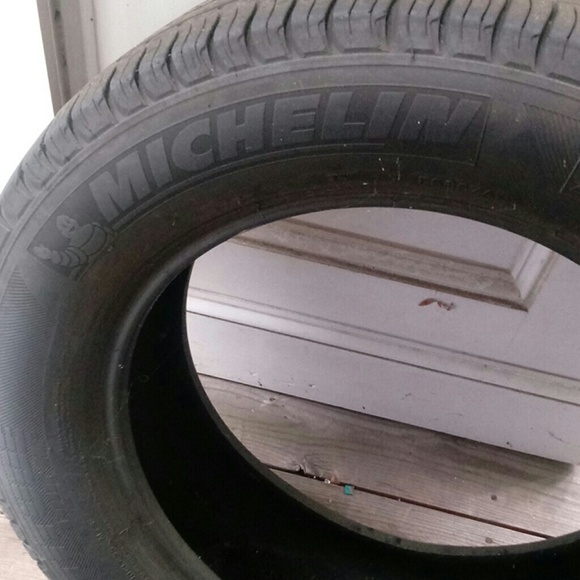 2 Size P245/60R18 blackwall tires. Slightly used. - Picture 2 of 2